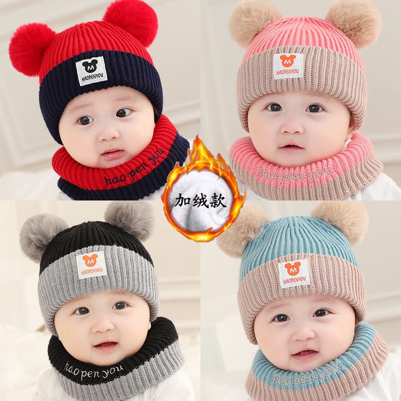 Mũ len mùa đông cho bé trai và bé gái ( 0 -12 tháng tuổi) 274