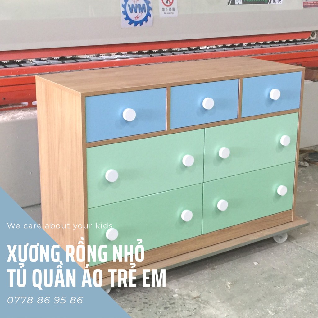 Tủ đựng quần áo bé sơ sinh_tủ quần áo trẻ em_Tủ gỗ trẻ em