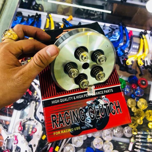 Nồi độ 5 lò xo SUM RACING đế nhôm nồi  sirius FI taurus  jupiter ex150 ex135 winner sonic wave s110 raider