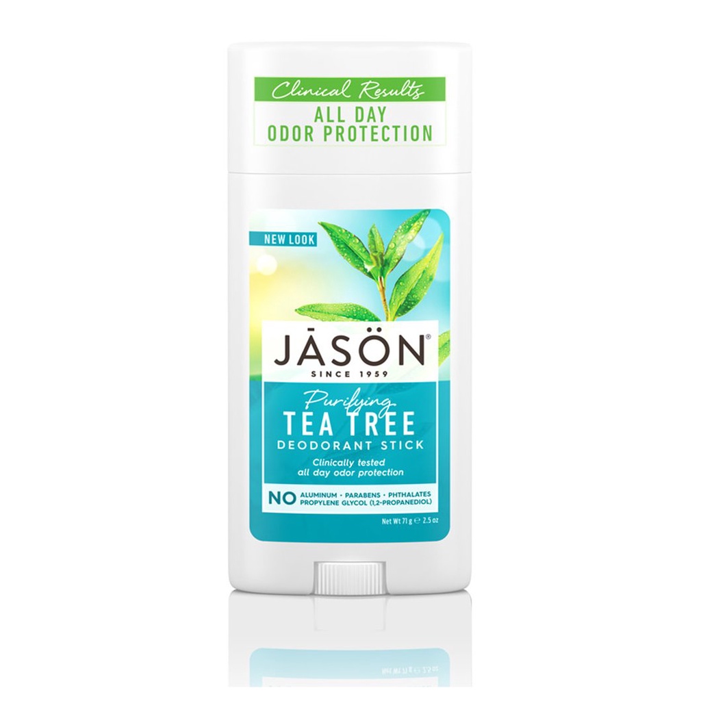 Lăn sáp nữ Jason 71g - Tea Tree (Mỹ)