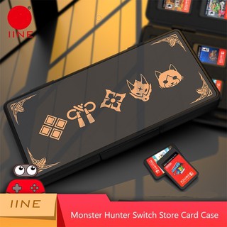 Hộp Đựng Thẻ Game IIne Monster Hunter Rise Chính Hãng Chất Lượng Cao