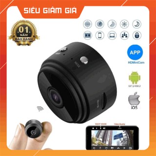Camera mini, camera nhỏ gọn, kết nối wifi, độ phân giải 1080p.