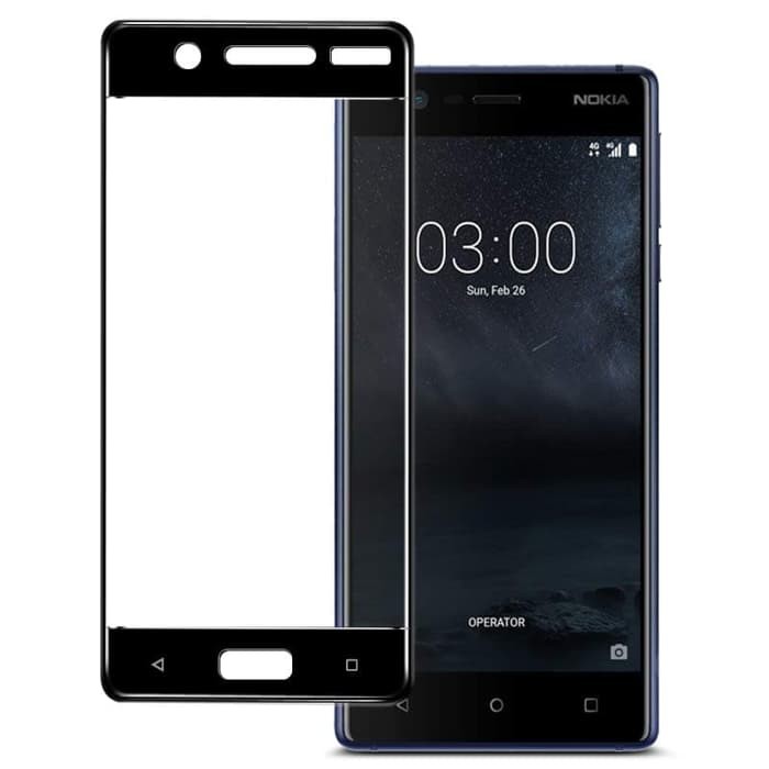 Kính Cường Lực Toàn Màn Hình Cạnh Cong 2.5d Cho Nokia 3