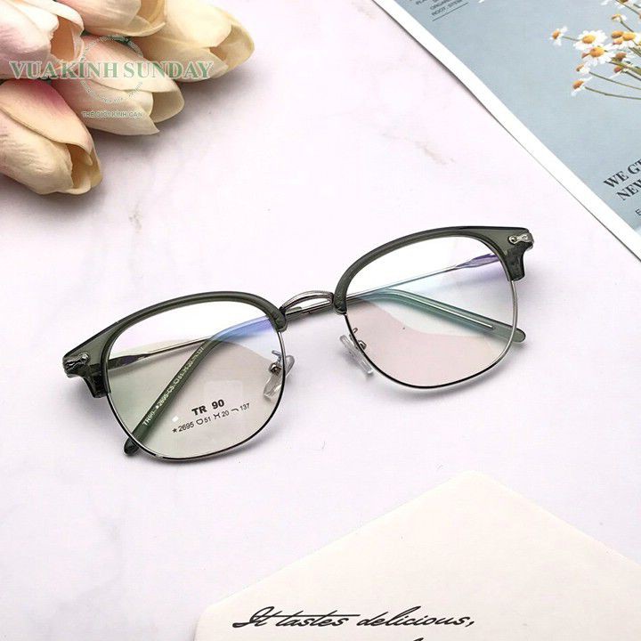 Gọng và mắt cận có độ thời trang V163
