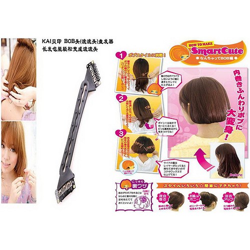 kẹp biến tóc dài thành tóc ngắn bob maker