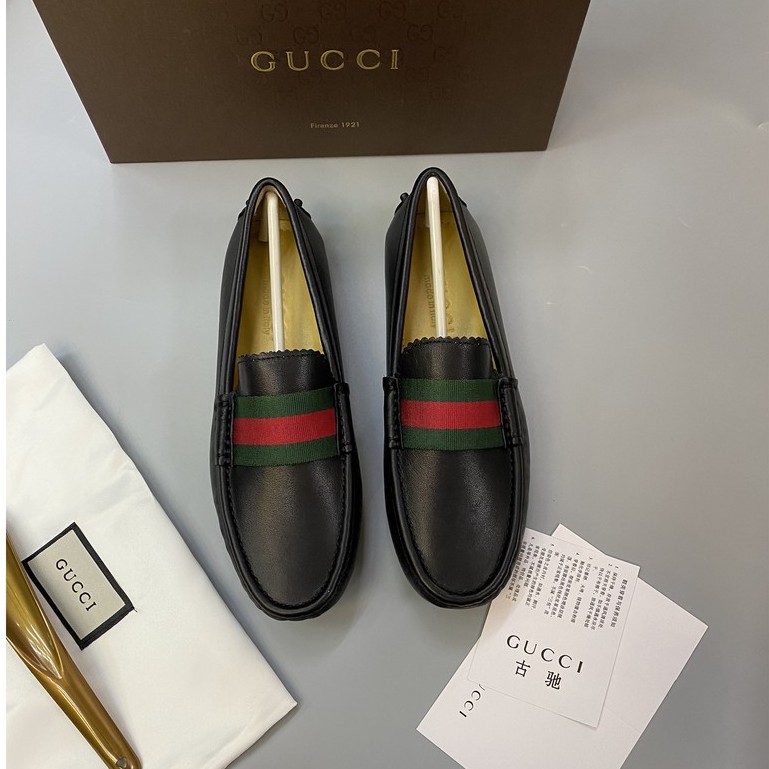 👞HIGH FASHION👞 Giày moca Gc tag vải 3 vạch màu like authentic fullbox MLN size 38-43