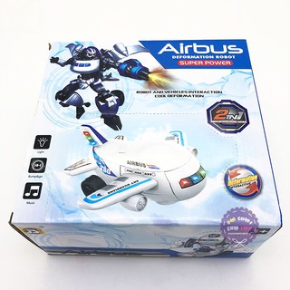 (HÀNG CHẤT LƯỢNG) Máy bay airbus biến hình robot