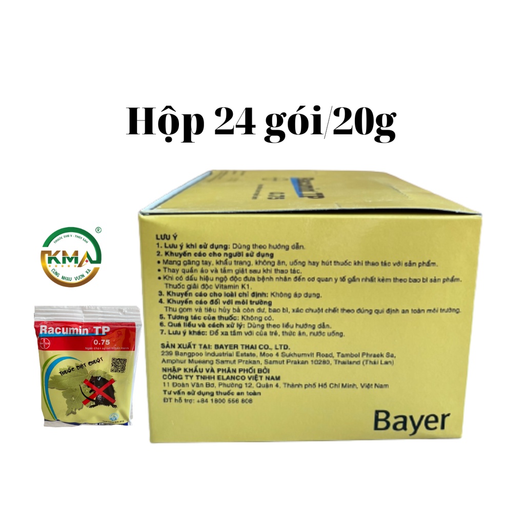 T.h.u.ố.c d.i.ệ.t chuột RACUMIN-Bayer-20gr