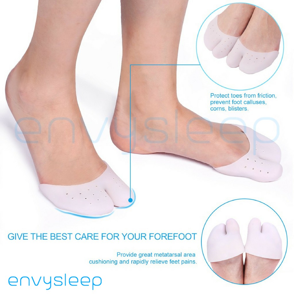 [sale]- silicon ENVYSLEEP chống chai ngón, giảm đau ngón cái &amp; út khi mang giày, nam nữ đều xài, size 37-&gt;45