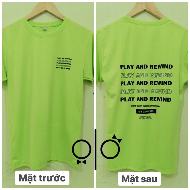 ÁO THUN EXO BAEKHYUN PLAY AND REWIND