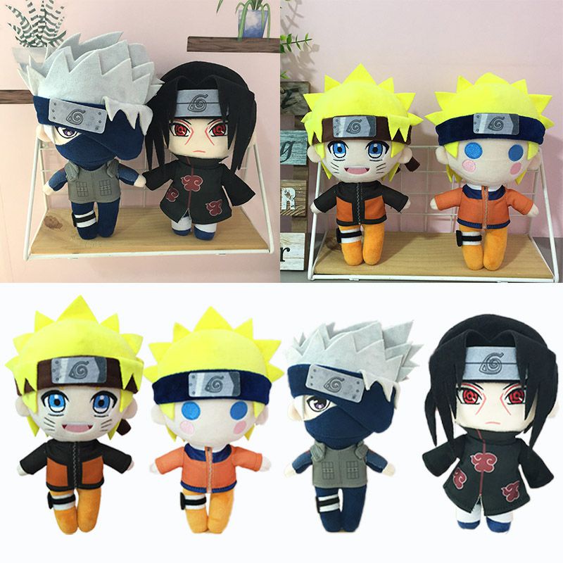 Búp bê nhồi bông hình nhân vật Hatake Kakashi Uchiha Itachi đáng yêu