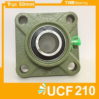 Gối đỡ vòng bi 50mm, gối đỡ hình vuông ucf210
