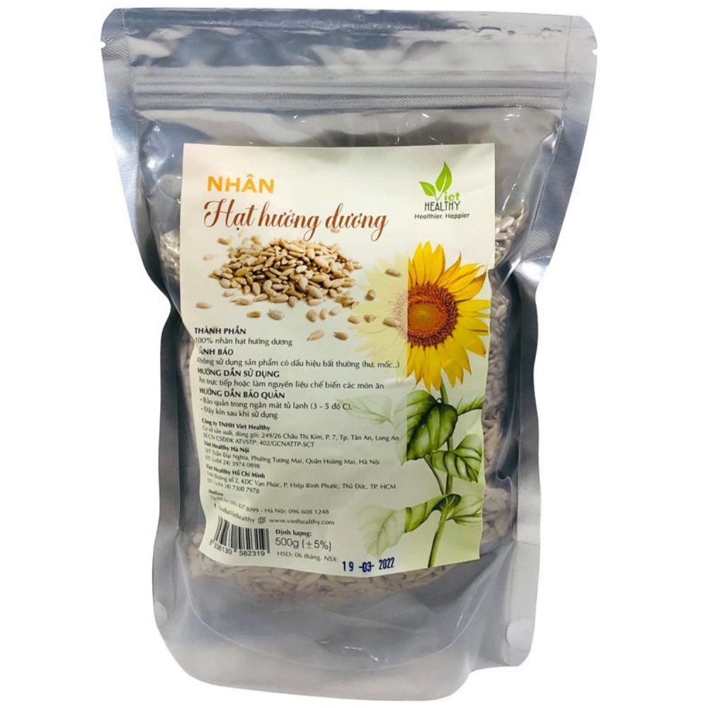 Nhân hạt hướng dương 500g Viethealthy