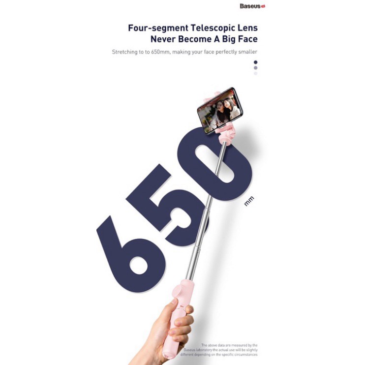 Gậy tự sướng tích hợp Tripod chân xếp gọn Baseus Lovely | BigBuy360 - bigbuy360.vn