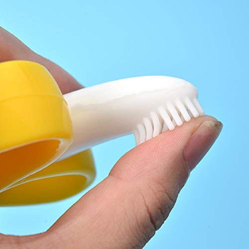 Đồ Chơi Bàn Chải Đánh Răng HDY Silicone Mềm Hình Dạng Quả Chuối Cho Bé