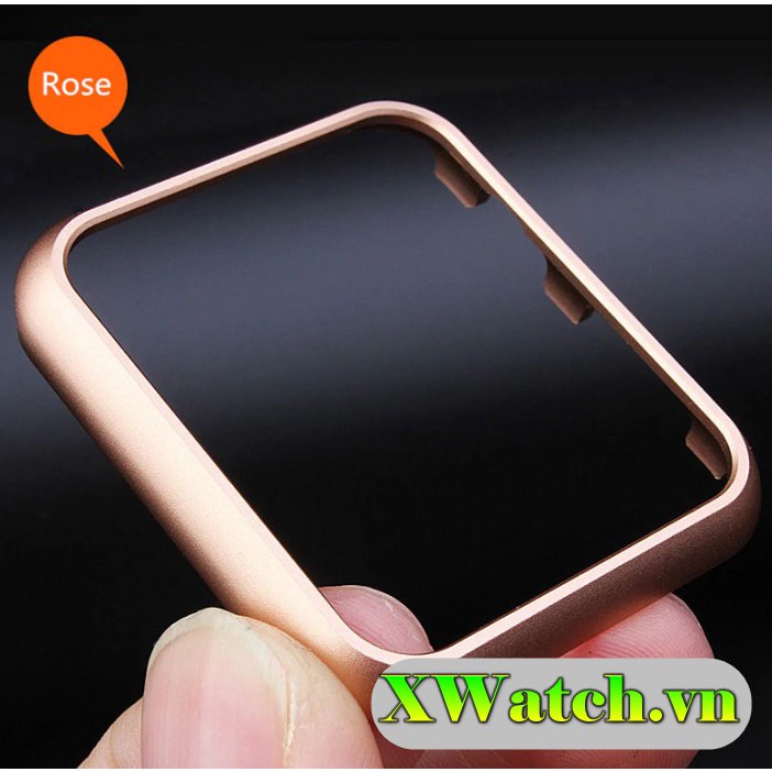 Case viền / Ốp viền kim loại Apple Watch 38 40 42 44mm Seri 1/2/3/4/5/6