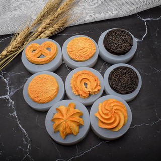 Khuôn silicon tạo hình bánh quy Oreo Danisa