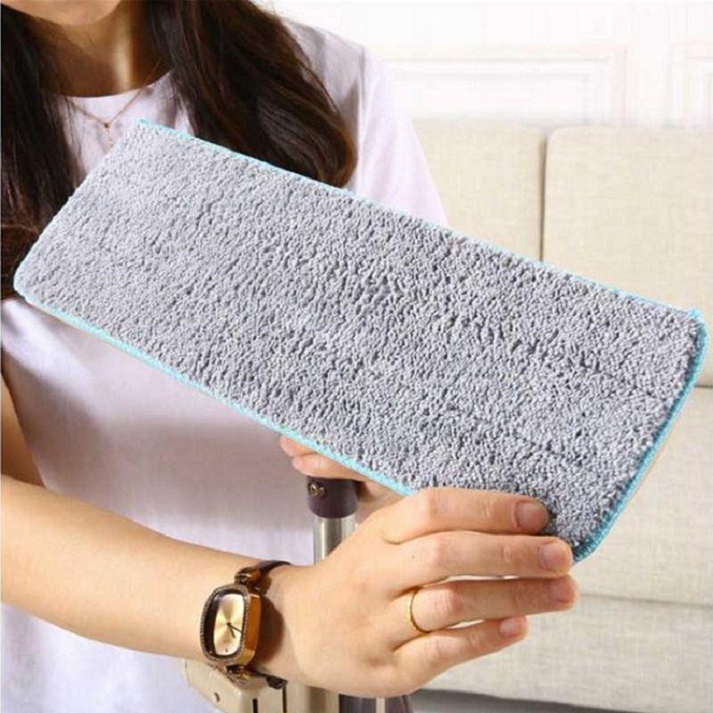 Bông Lau Sợi Microfiber Cao Cấp Hình Chữ Nhật  Thay Thế Cây Lau Nhà Tự Vắt