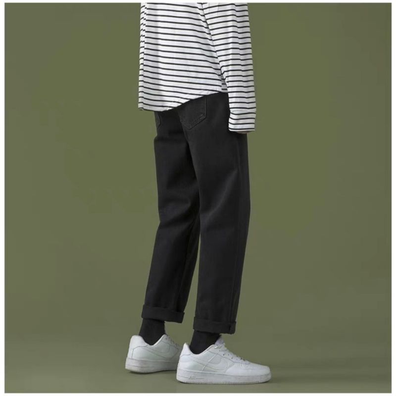 quần bò baggy nam jean ống rộng dáng suông 011