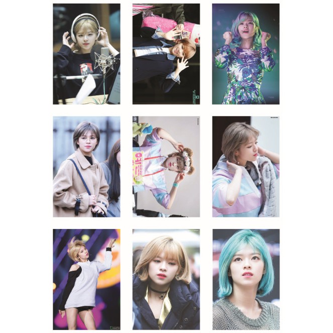 Lomo card ảnh thành viên TWICE - JEONGYEON full 54 ảnh