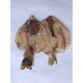 2 con mực khô đồng tiền dùng thử