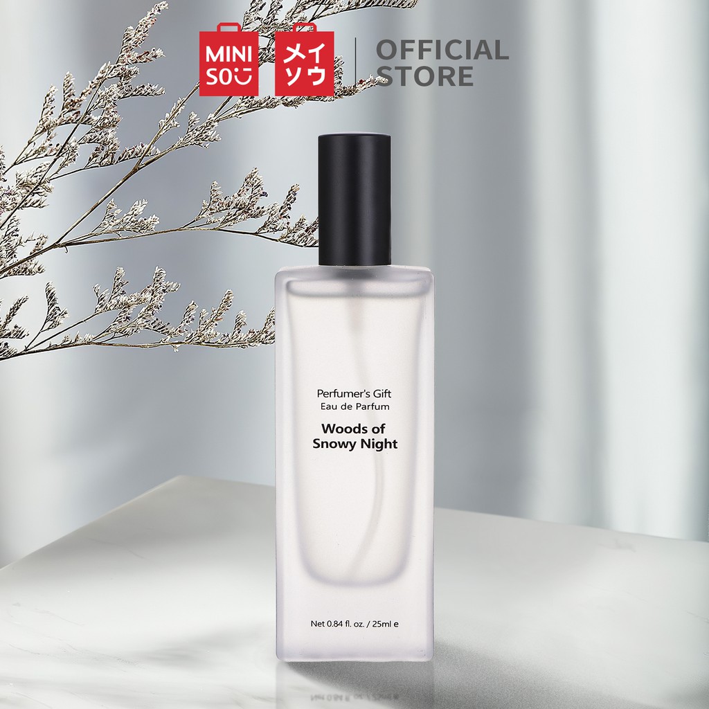 Nước hoa nữ EDP Miniso - Woods of Snowy Night 25ml - Hàng chính hãng