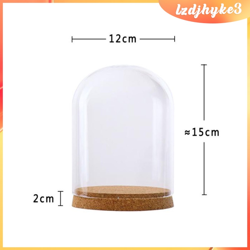 Hũ Thủy Tinh Hình Mái Vòm Cho Nhà Búp Bê lzdjhyke3