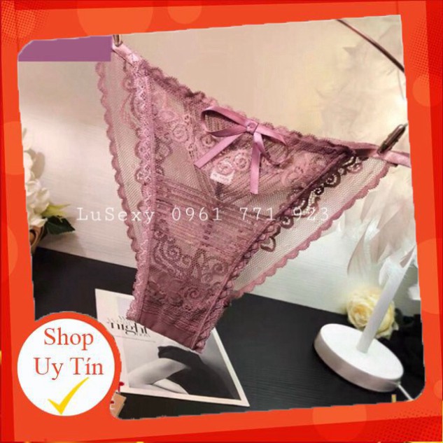 Quần lót nữ đẹp Sexy dây sườn gợi cảm CAO CẤP màu đen đỏ trắng hồng - shop đồ lót nam nữ đẹp giá rẻ lusexy