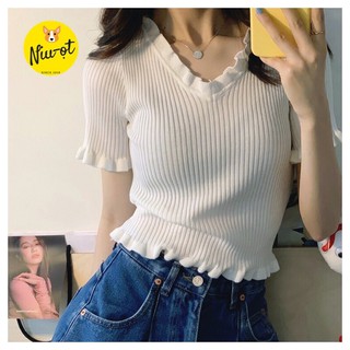[SIÊU SALE 11/11] Áo Len Gân Bèo Xinh Xắn