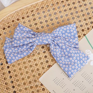 B22 - Kẹp Tóc Nơ Tiểu Thư Chấm Bi