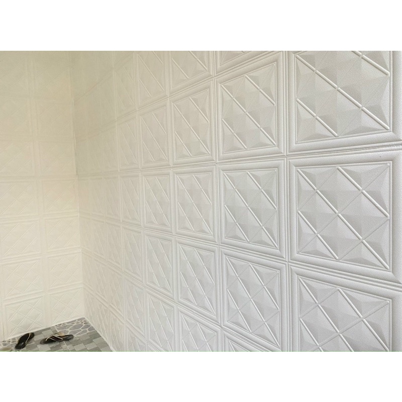 Xốp dán tường 3D hoạ tiết - khổ 70x70 cm hàng loại 1 siêu dính