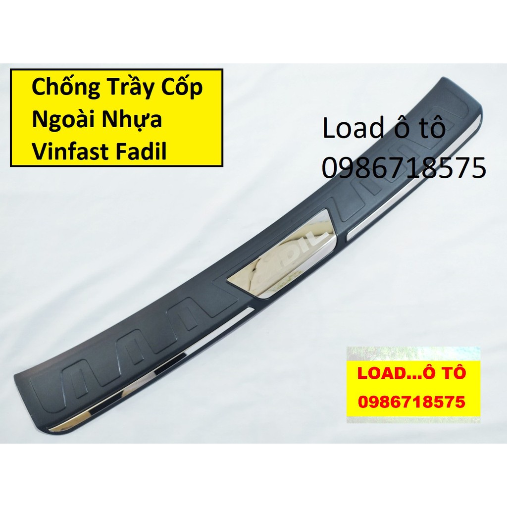 Chống Trầy Cốp Ngoài Nhựa Đen Vinfast Fadil 2022-2019 Cao Cấp