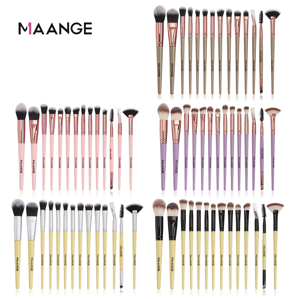 Bộ Cọ Trang Điểm 14 cây MAANGE Chất Lượng Cao