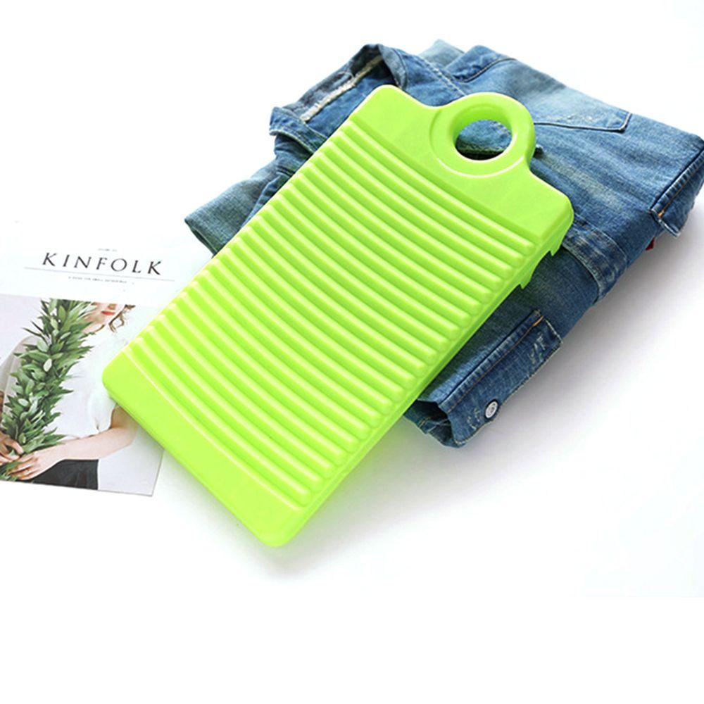 1 Tấm Ván Giặt Đồ Bằng Nhựa Chống Trượt Kiểu Vintage
