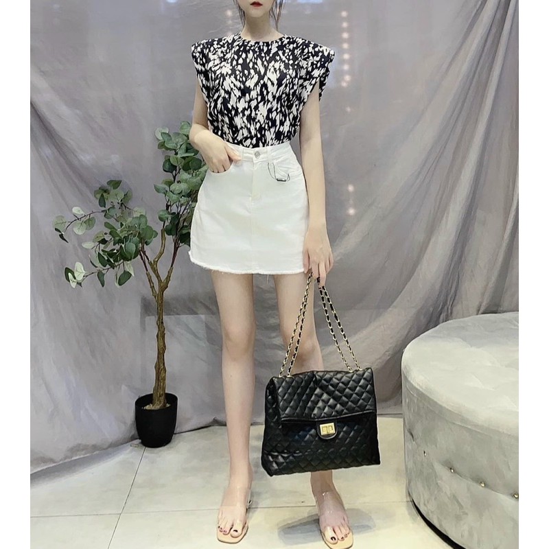 Chân váy quần jean ( cạp) lưng cao co giãn tốt ( hàng loại 1) siêu xịn đẹp ạ | BigBuy360 - bigbuy360.vn