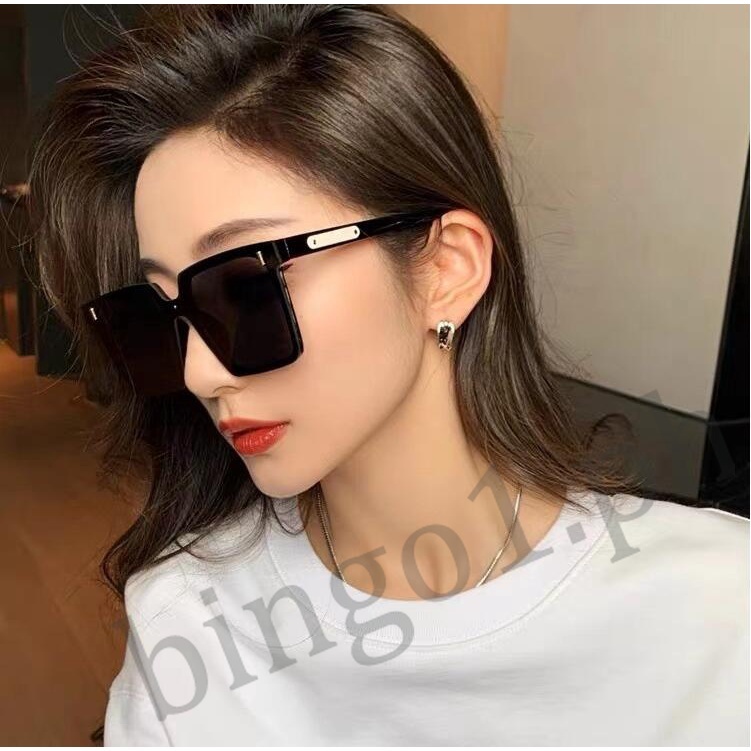 Bingo Kính Mát Gọng Vuông Chống Tia uv Thời Trang unisex