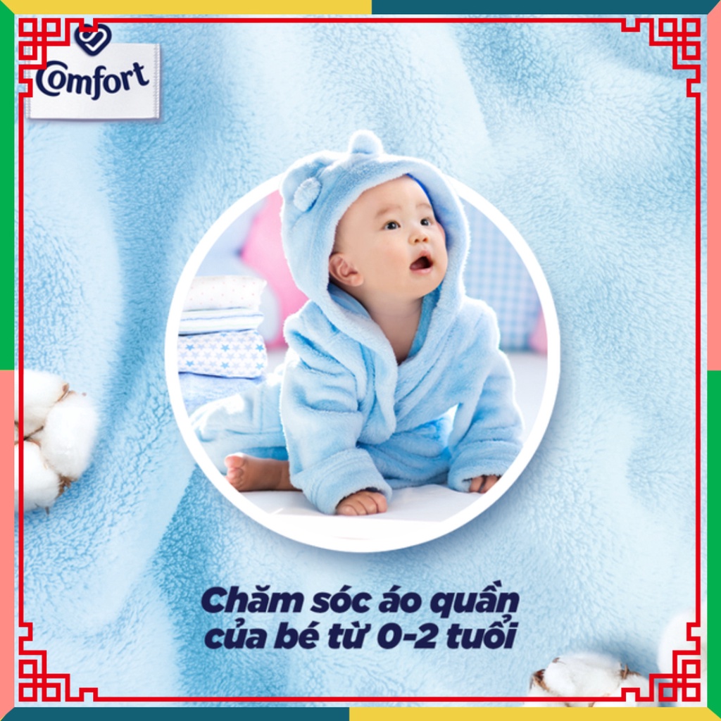 Nước xả vải Comfort Cho Da nhạy bén túi 2.8L ( Đại lý Ngọc Toản)