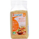 Hạt kê hữu cơ đã bóc vỏ Markal 500g