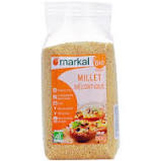 Hạt kê hữu cơ đã bóc vỏ Markal 500g