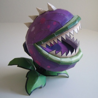 Mô hình giấy 3D Game Plants & Zombies (thích hợp cho người mới bắt đầu chơi mô hình giấy)