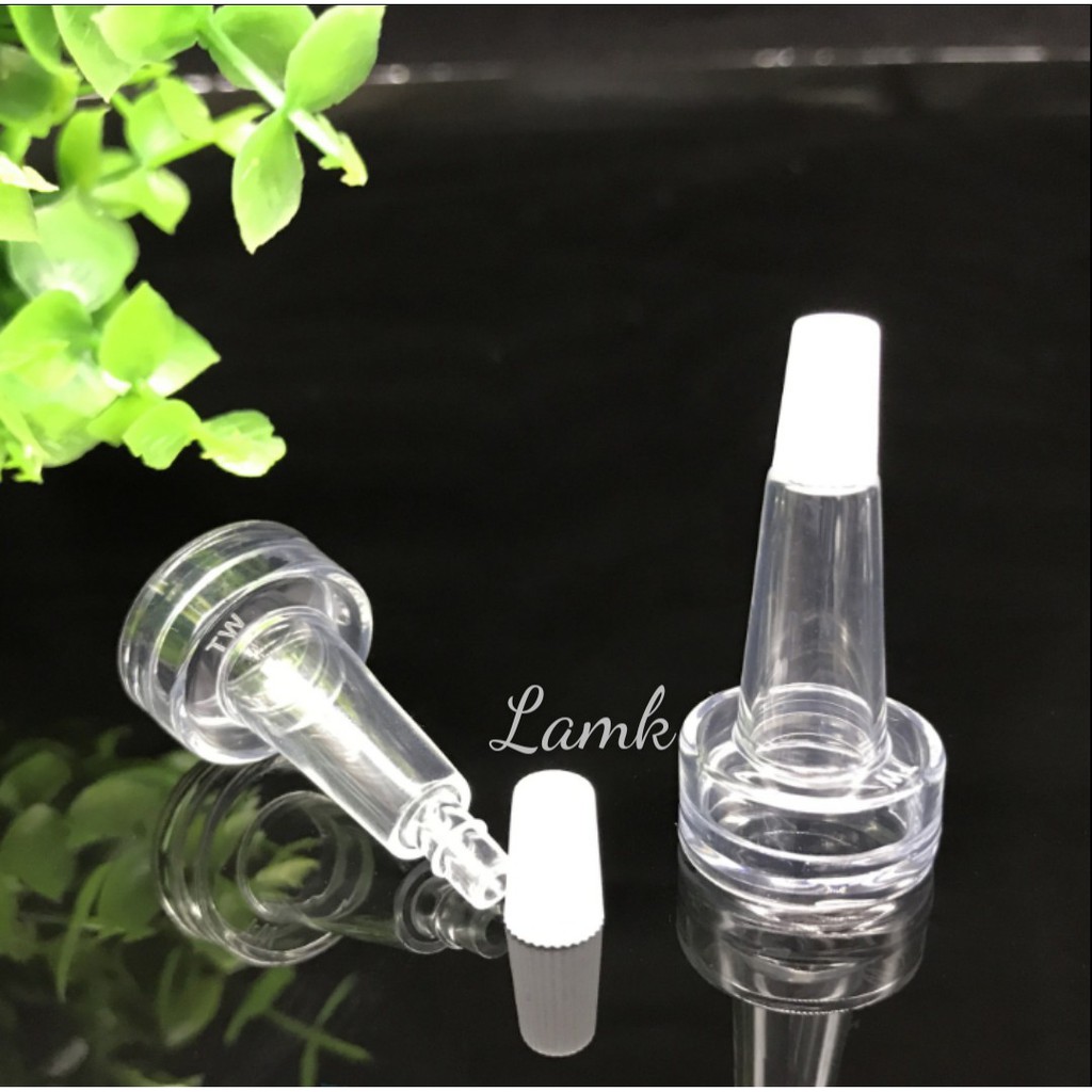 ĐẦU BÓP CAO SU TRONG DÙNG CHO TẾ BÀO GỐC, LỌ CHIẾT 10ML