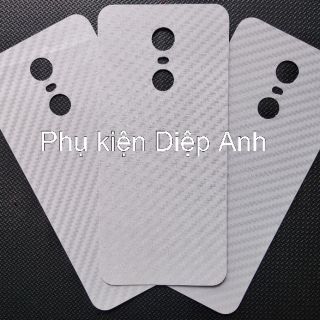 Carbon dán lưng cho điện thoại Xiaomi