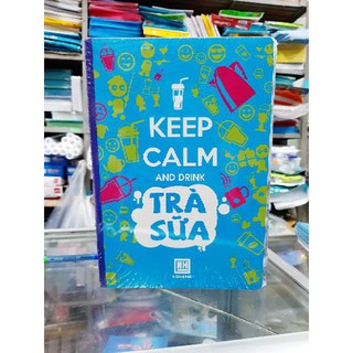 Vở kẻ ngang hồng hà keep calm