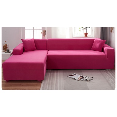 Drap bọc sofa màu trơn chất thun sữa mềm mịn
