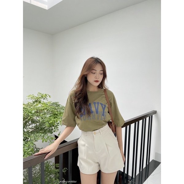 Áo thun 8301 NAVY Quarter