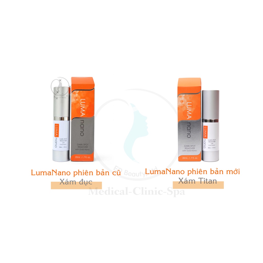 Serum giảm nám da Luma Nano Dark Sport Remover  with Gold Nano 20ml BÁC SĨ NGHĨA