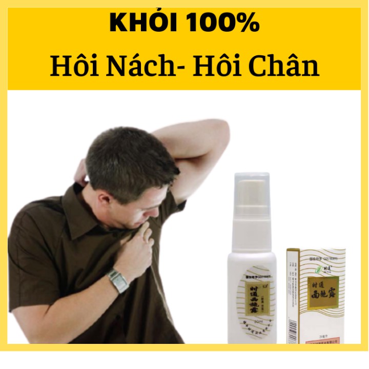 [Cam Kết Khỏi] Xịt Hôi Nách Hôi Chân Dành Cho Người Viêm Cánh Nặng Do Cơ Địa Khỏi 100%