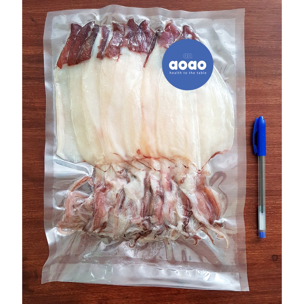 Mực khô lột da size 2L 500g