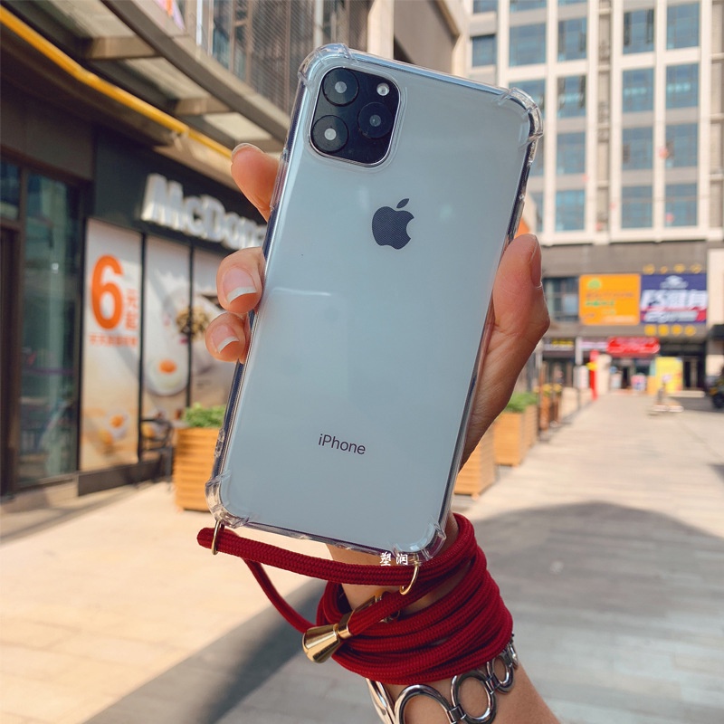 Ốp Điện Thoại TPU Silicon Mềm Trong Suốt Viền Thẳng Bảo Vệ Camera Cho iPhone 11 12 13 Pro MAX