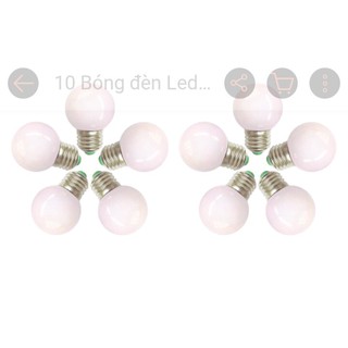 BÓNG LED CHANH NHIỀU MÀU ĐUI E27